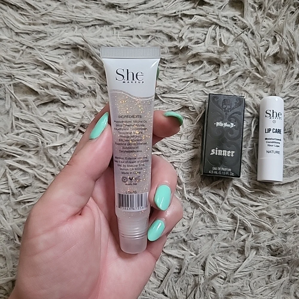 Beauty Bundle Kat Von D Sinner Lips Lip Oil Lip Balm ✨️💫